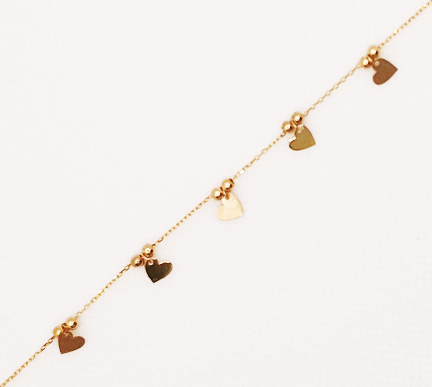 دستبند طلای 18 عیار مدل لیزری کد 89