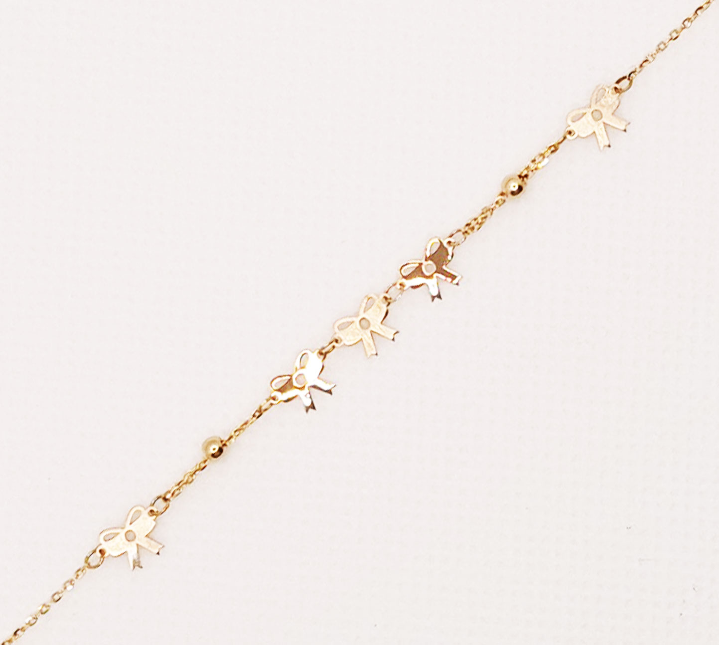 دستبند طلای 18 عیار مدل لیزری کد 99