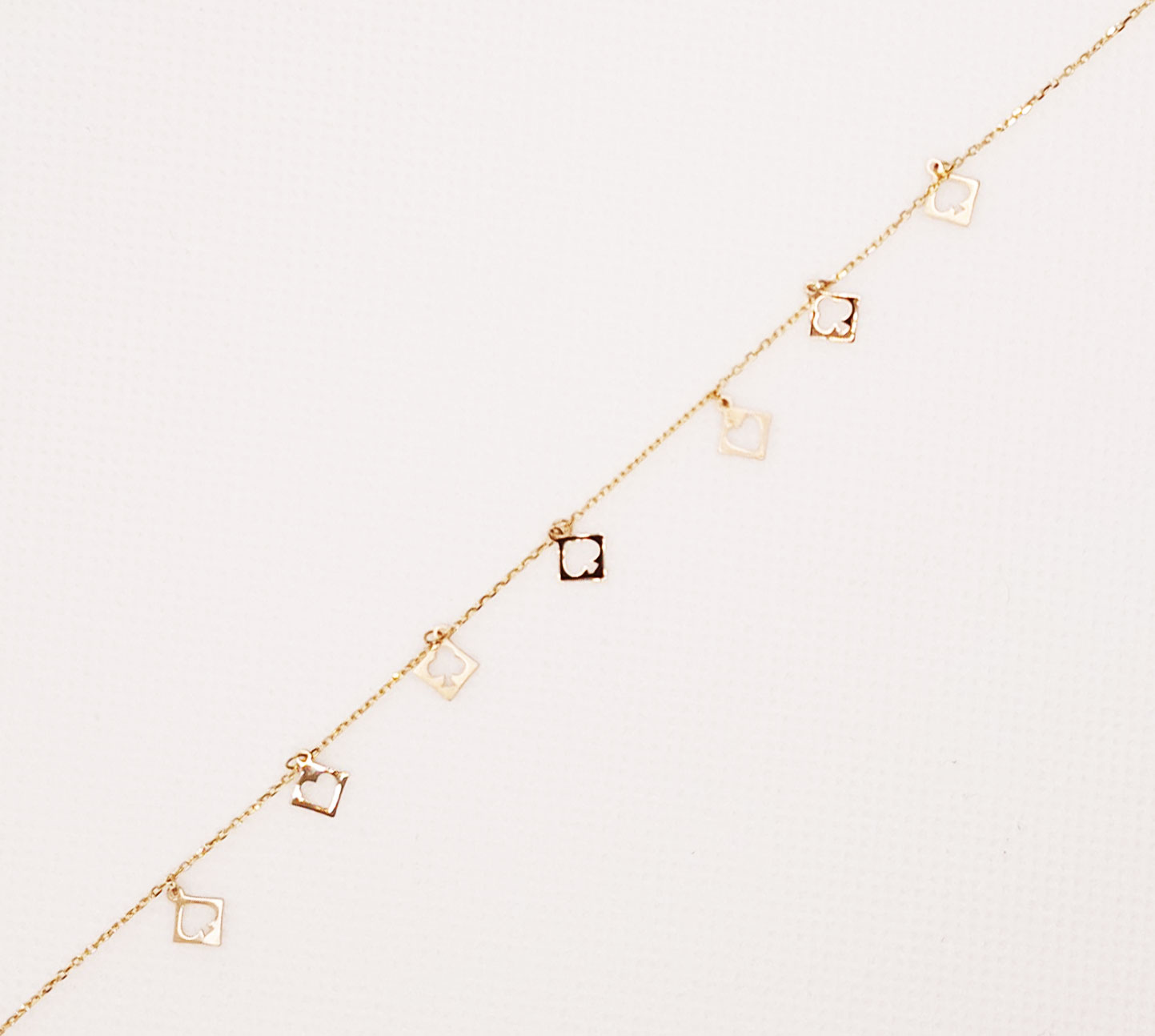 دستبند طلای 18 عیار مدل لیزری کد 105